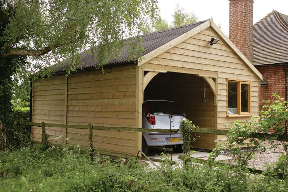 Wooden Carports in Scotland 6